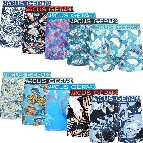 Marcus Gerardo 10-pack boxershorts heren set 4