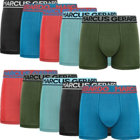 Marcus Gerardo 10-pack boxershorts heren set 3