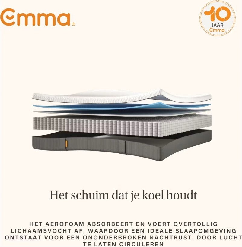 Emma Hybrid Lite matras refurbished